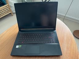 MSI Thin 10CSR gaming laptop 15,6" svart