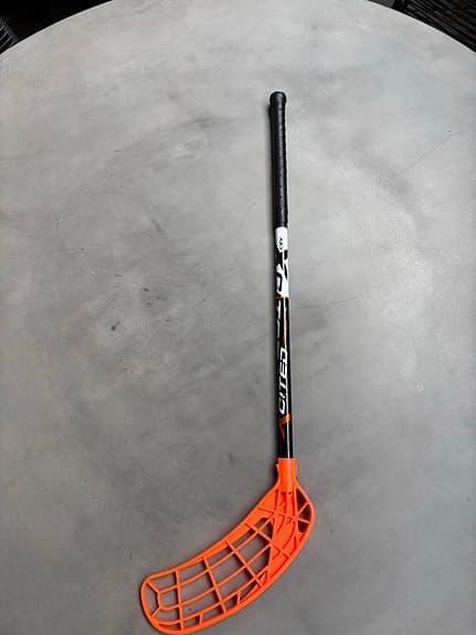 Unihoc innebandyklubba 57 cm orange blad