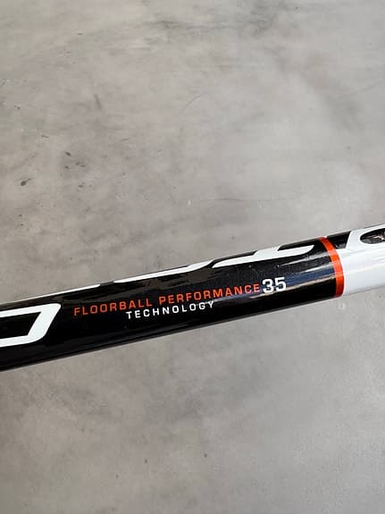 Unihoc innebandyklubba 57 cm orange blad