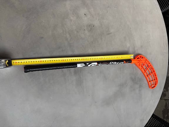 Unihoc innebandyklubba 57 cm orange blad