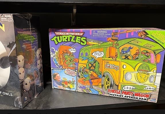 Teenage Mutant Ninja Turtles Turtle Party Wagon leksaksfordon