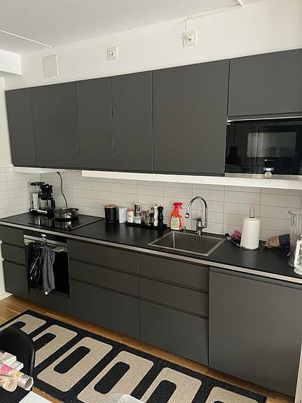 Köksluckor IKEA Voxtorp mörkgrå (luckor och lådfronter)