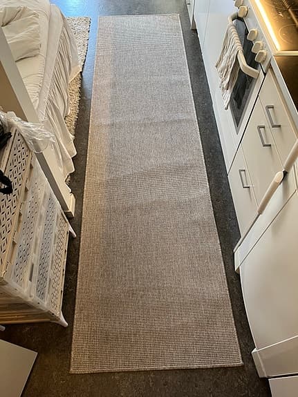 Rusta Emmy gångmatta 80x300 cm beige