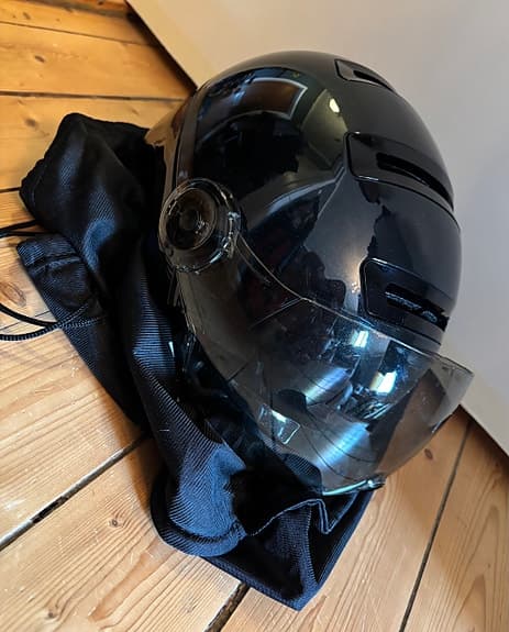 Kask Urban R cykelhjälm svart stl L
