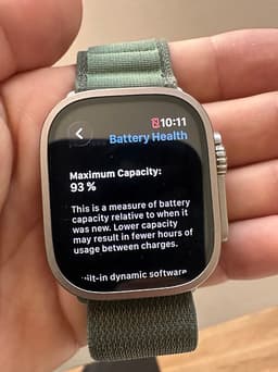 Apple Watch Ultra 49mm Titanium – mycket fint skick