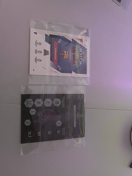Topps Match Attax Champions League Messi samlarkort