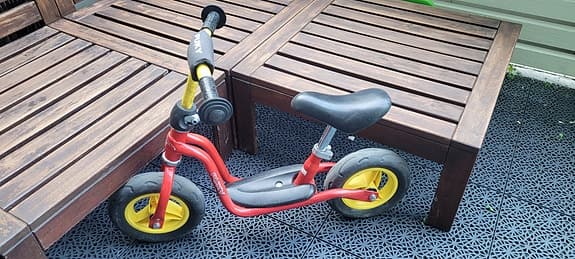 PUKY LR M balanscykel röd