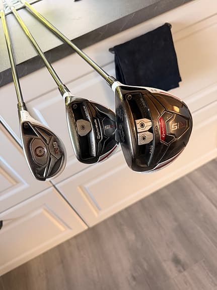 Taylormade R15 Driver, Fairwaywood och Hybrid