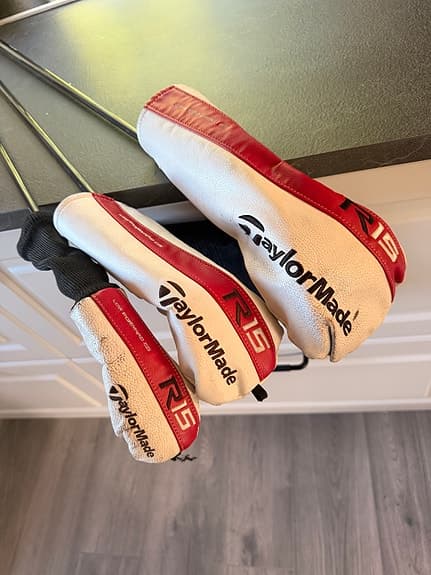 Taylormade R15 Driver, Fairwaywood och Hybrid