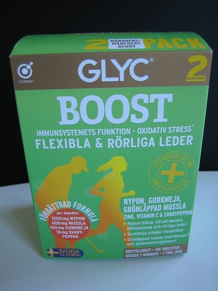 Glyc Boost 120 tabl UNDER HALVA PRISET!