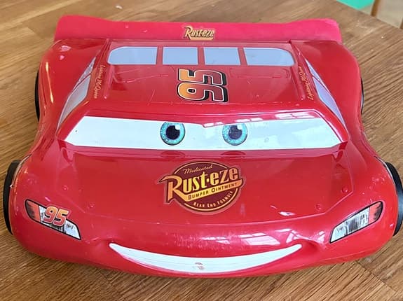 Blixten McQeen lek och lär laptop