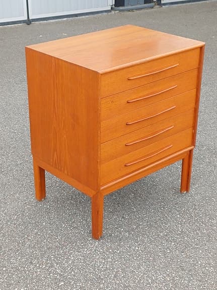 Byrå,Ek,Funkis,Design,Deco,Bjästa,Sweden