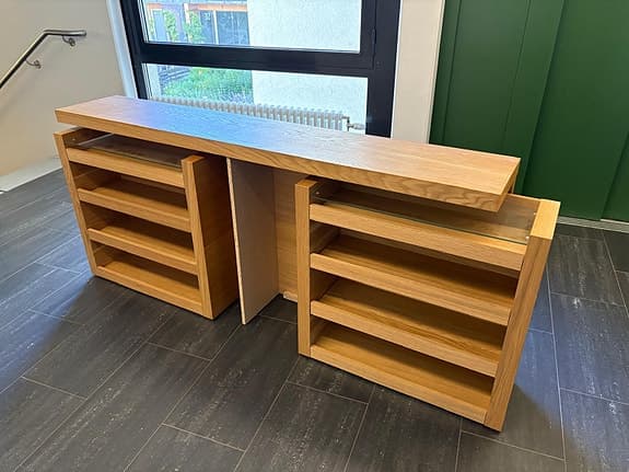 Ikea malm sänggavel med dold förvaring