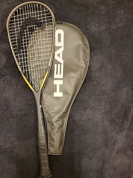 Head i.110 squashracket med fodral