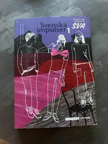 Svenska impulser 1 SVA lärobok i svenska