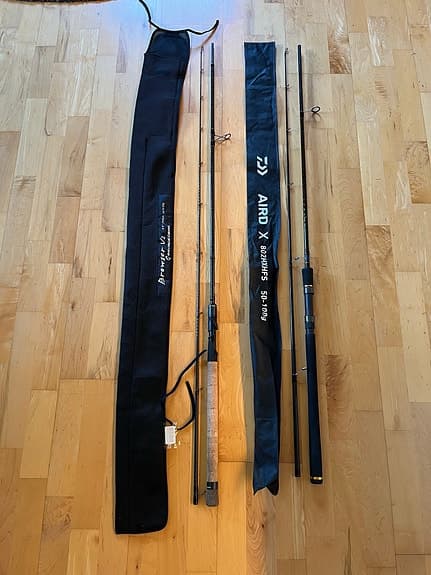 Daiwa Aird X haspelspö och Savagegear Browser V2