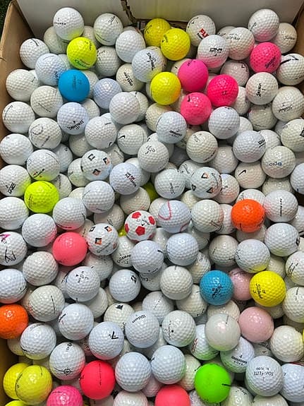 Golfbollar mixade 20st