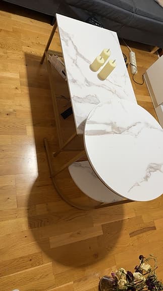 Två delars bord