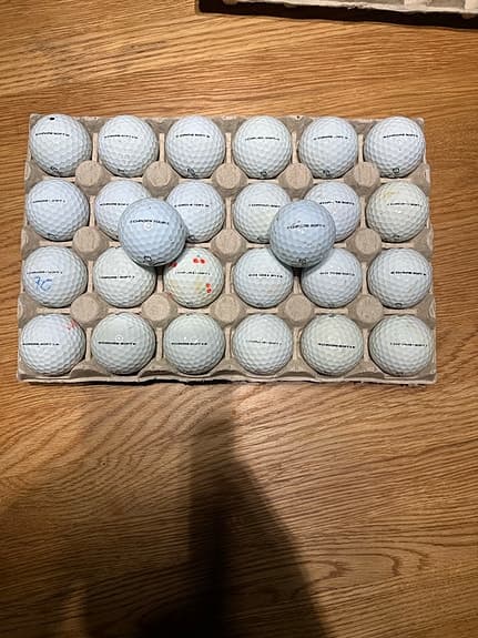 Callaway chrome soft golfbollar vit