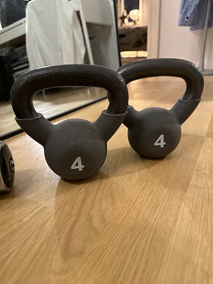 Kettlebells 4 kg par