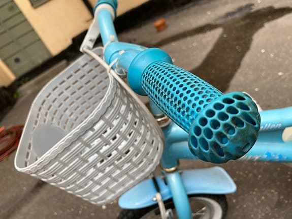 Gullig barncykel Pollux, 12” (+stödhjul)