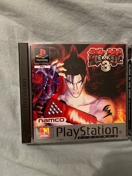 Tekken 3 och Alone in the Dark The New Nightmare (Ps1)