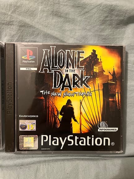 Tekken 3 och Alone in the Dark The New Nightmare (Ps1)