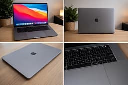 MacBook Pro 16” i7 | 16GB | 512GB SSD | Touch bar | Rymdgrå | Mycket fint skick