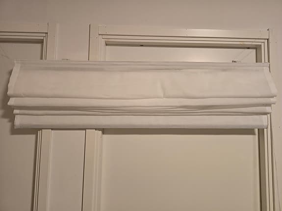 Vit hissgardin 120x230 cm - Mycket fint skick