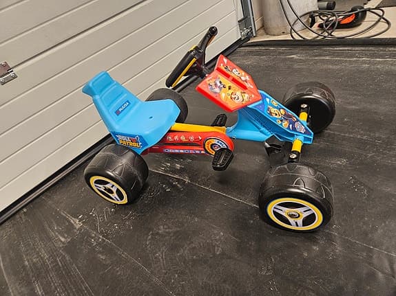 Paw Patrol trampbil gokart för barn