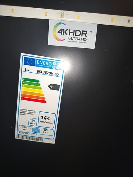 LG 65UJ670V 65" 4K HDR ULTRA HD LED-TV
