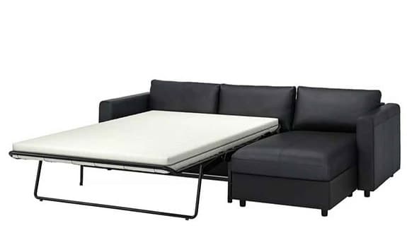 VIMLE bäddsoffa med schäslong | 9 900 kr I Blåsut