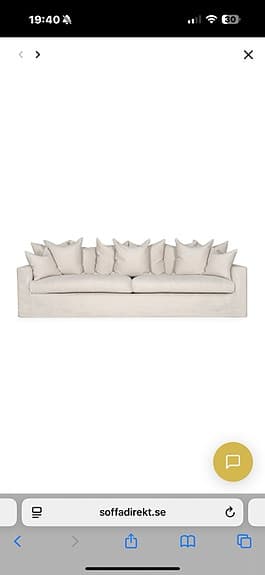 Monaco soffa beige