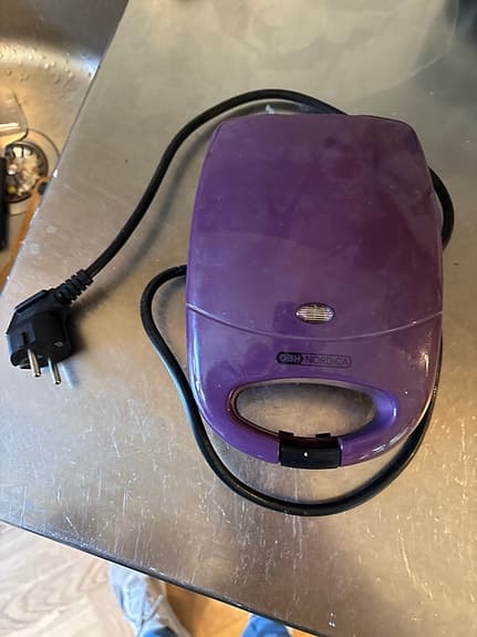 OBH Nordica smörgåsgrill lila