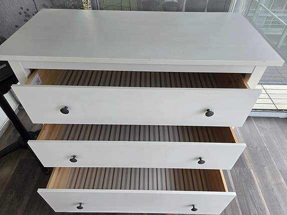 HEMNES byrå 108x96