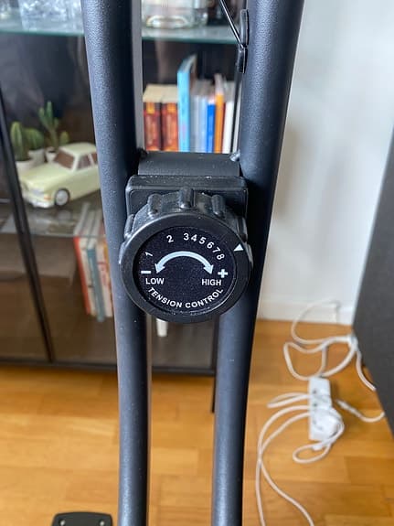 Biltema motionscykel svart