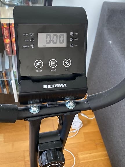 Biltema motionscykel svart