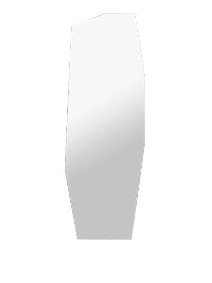 Ferm Living Shard Mirror – Full Size, svart – nyskick