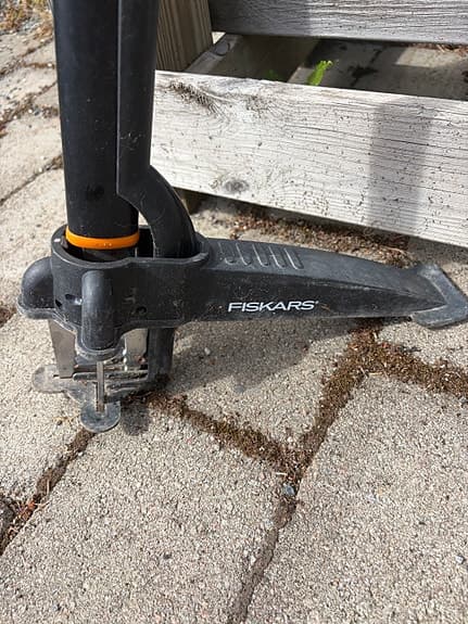 Fiskars ogräsupptagare svart/orange