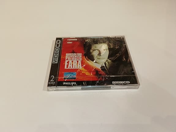 Påtaglig Fara & Clear and Present Danger Philips Video CD ny inplastad