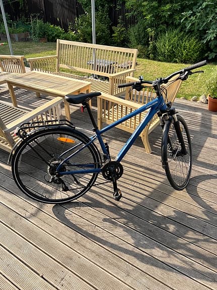 Hybrid cykel för ungdom Cannondale CX EQ storlek S