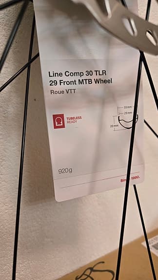 Helt nya 29" MTB-hjul (Bontrager Line Comp 30)