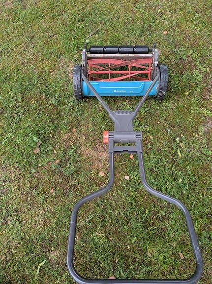 Gardena handgräsklippare blå