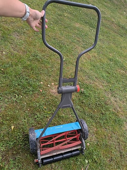 Gardena handgräsklippare blå