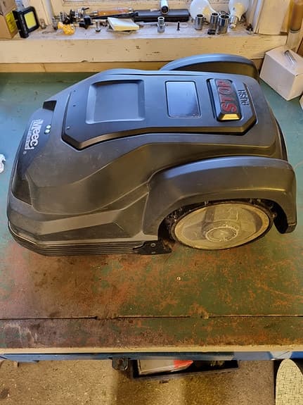 Meec Tools robotgräsklippare 800m2 svart