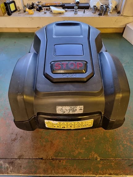 Meec Tools robotgräsklippare 800m2 svart