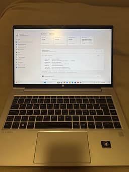 HP bärbar dator 14 tum silver