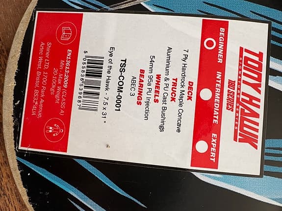 Signature Tony Hawk Komplett Skateboard från SkatePro