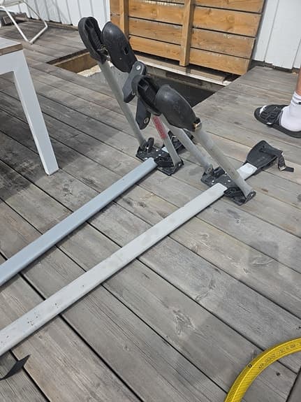 Takmonterat cykelställ