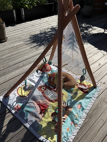 Skip Hop-babygym i serien Camping Clubs